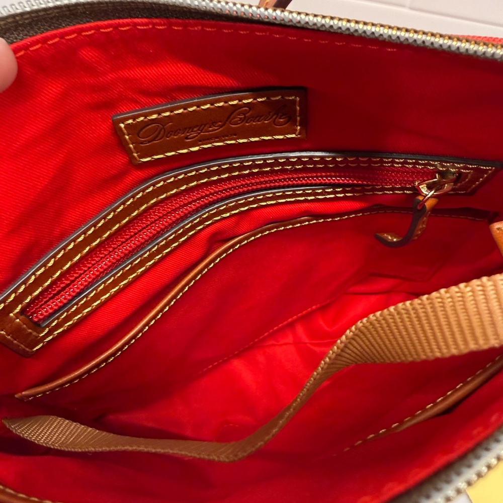 Dooney & Bourke Vibrant Red Crossbody Bag - Picture 7 of 9
